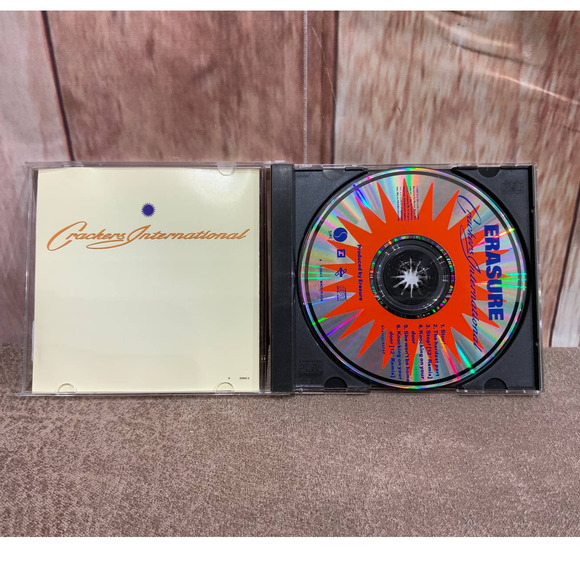 1988 Erasure Crackers International Sire Records Audio Music CD - Picture 2 of 3